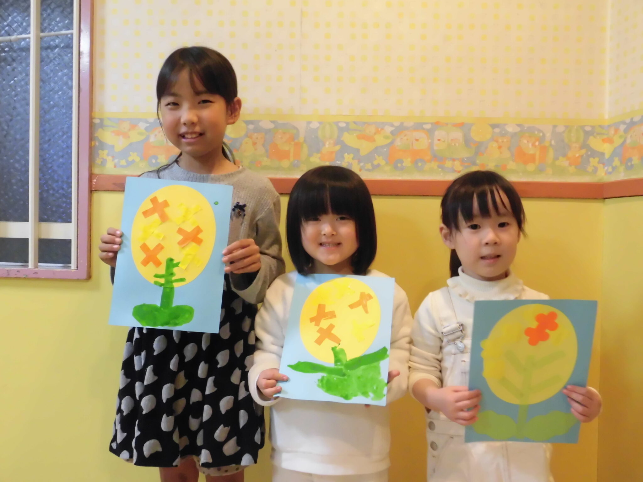 菜の花 製作キット 壁面飾り 春 保育 高齢者 クラフト